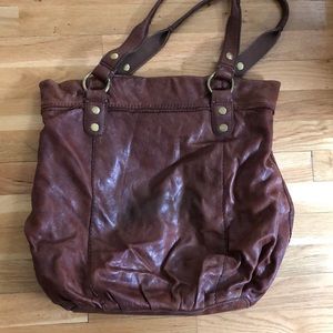 Lucky Brand Distressed tote